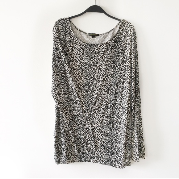 Catherine Malandrino Tops - CATHERINE MALANDRINO Leopard Print Top